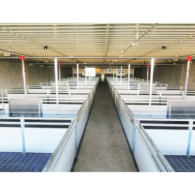 How can the pig farming equipment nursery fence improve the safety of the farm and prevent pigs from escaping?